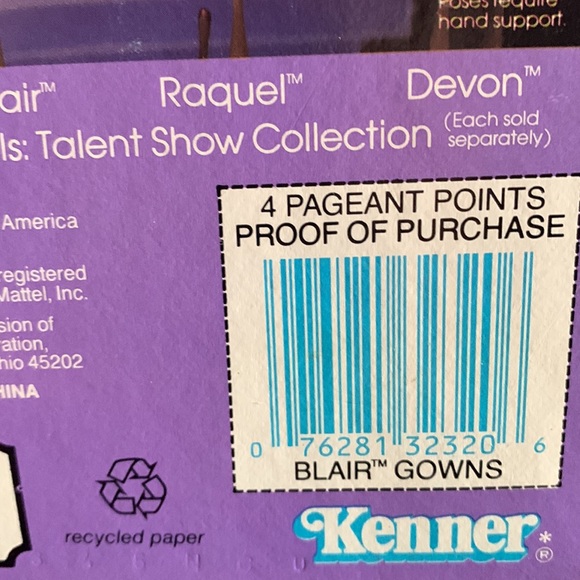 Official Miss America Evening Gown BARBIE-STYLE Blair doll. BRAND NEW IN BOX! - Picture 5 of 8